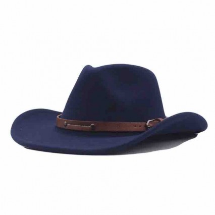 fashion men women unisex 8 colors felt cowgirl hat western cattlemen cowboy hats with leather band fashion men women unisex 8 colors felt cowgirl hat western cattlemen cowboy hats with leather band