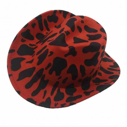 new fashion men & womens unisex red felt cowgirl hat women's western cowboy hats with cow pattern new fashion men & womens unisex red felt cowgirl hat women's western cowboy hats with cow pattern