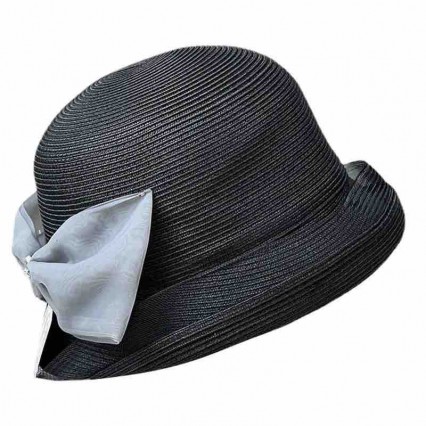 ready to ship paper Straw cloche women hats female organza bowknot Travel Outdoor beach black straw summer sun hat women female ready to ship paper Straw cloche women hats female organza bowknot Travel Outdoor beach black straw summer sun hat women female