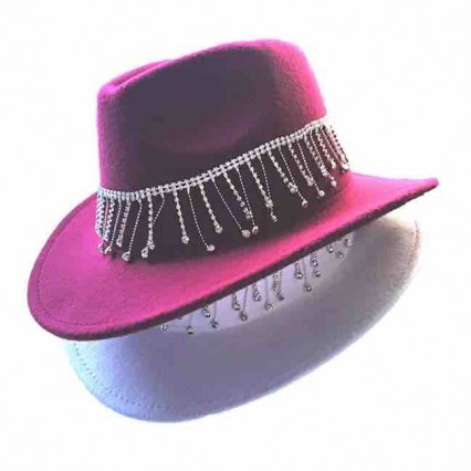 Rhinestone tassel Bride Cowgirl Hat Bling Diamond glitter maroon white womens cowboy hats Bride to be Bachelorette Parties Rhinestone tassel Bride Cowgirl Hat Bling Diamond glitter maroon white womens cowboy hats Bride to be Bachelorette Parties