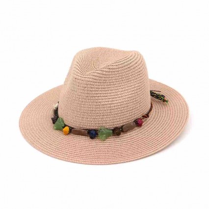 ethic outdoor travel UV protection summer sun hat jazz wide brim paper straw panama hat beach hats for women summer straw female ethic outdoor travel UV protection summer sun hat jazz wide brim paper straw panama hat beach hats for women summer straw female