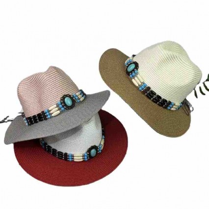 Fashion men women unisex ethic paper Straw Sun Hats Summer Panama hat Beach fedora sun panama hats wholesale Fashion men women unisex ethic paper Straw Sun Hats Summer Panama hat Beach fedora sun panama hats wholesale