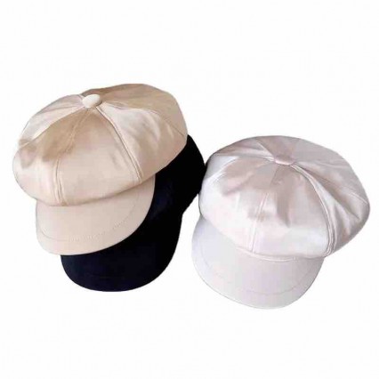 ready to ship fashion chic women ladies satin dress octagonal hat curved brim beret newsboy hat ready to ship fashion chic women ladies satin dress octagonal hat curved brim beret newsboy hat