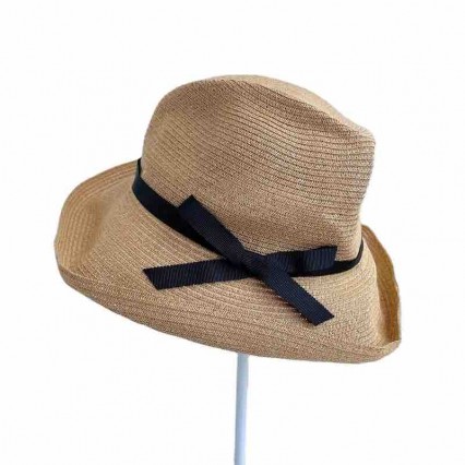 fashion packable female paper Straw cloche Hat wide Brim beach Upf50+ UV protection sunscreen hat for women fashion packable female paper Straw cloche Hat wide Brim beach Upf50+ UV protection sunscreen hat for women