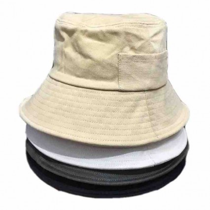 men women unisex Fashion cotton Packable UV protection sun hat Bucket Hat Fisherman hat with pocket men women unisex Fashion cotton Packable UV protection sun hat Bucket Hat Fisherman hat with pocket