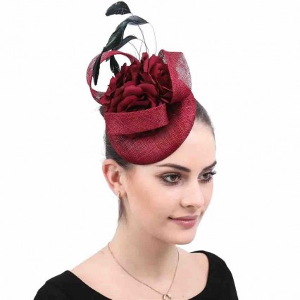 bridal Hats flower mesh veil Hat Pillbox Hat hairclip Cocktail Tea Party Headwear bridal Hats flower mesh veil Hat Pillbox Hat hairclip Cocktail Tea Party Headwear