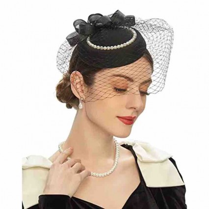 mesh veil pillbox Hat Women Hair Clip Kentucky Derby Headband cocktail Tea Party fascinator hats wedding mesh veil pillbox Hat Women Hair Clip Kentucky Derby Headband cocktail Tea Party fascinator hats wedding