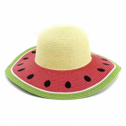 2024 new packable watermelon UPF50 beach floppy hats for women summer straw female paper straw wide brim womens dress hats 2024 new packable watermelon UPF50 beach floppy hats for women summer straw female paper straw wide brim womens dress hats