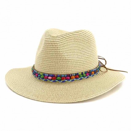 5 colors new ethnic outdoor travel UV protection jazz paper straw panama hat beach hats for women summer straw female 5 colors new ethnic outdoor travel UV protection jazz paper straw panama hat beach hats for women summer straw female