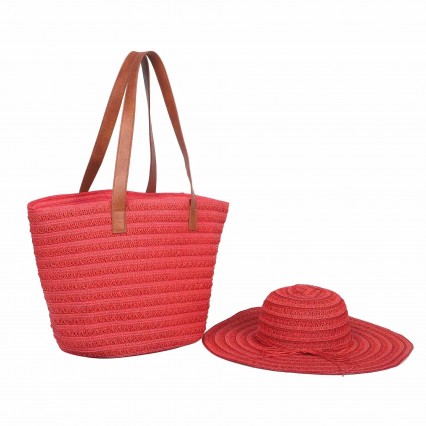fashion chic red and blue UPF 50+Sun Protection Hat Beach Tote Bag Sun cloche floppy Hat purse and hat sets women fashion chic red and blue UPF 50+Sun Protection Hat Beach Tote Bag Sun cloche floppy Hat purse and hat sets women