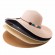 2024 new Womens UPF50 summer beach sun Hats with Accessories fashion paper straw wide brim womens dress hats