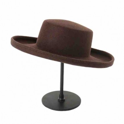 hot sell fashion wide brim Wool felt Roll Up Brim Fedora Hat up turn brim hat hot sell fashion wide brim Wool felt Roll Up Brim Fedora Hat up turn brim hat