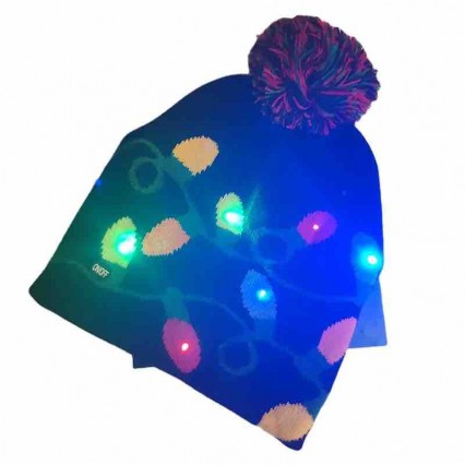 14 colors Led shiny Christmas bling led beanie hat with light beanies cuffed santa hat high-grade christmas hat with led light 14 colors Led shiny Christmas bling led beanie hat with light beanies cuffed santa hat high-grade christmas hat with led light
