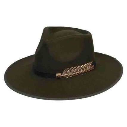 Metal leaves Classic Wide Brim panama hat fedora wool Felt Hat Wool Warm Vintage top outdoor Jazz hat for women Metal leaves Classic Wide Brim panama hat fedora wool Felt Hat Wool Warm Vintage top outdoor Jazz hat for women