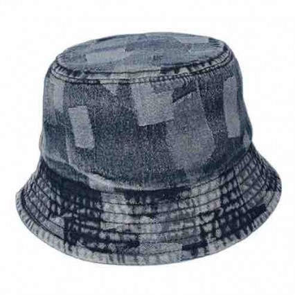 Women cotton washed denim Fishing Bucket Hats Travel Outdoor Bucket Hat vintage distressed hats with patch Women cotton washed denim Fishing Bucket Hats Travel Outdoor Bucket Hat vintage distressed hats with patch