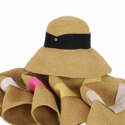 Womens UPF50 foldable summer beach sun hat womens Straw Hats Accessories fashion womens straw hat roll up sun wide brim Womens UPF50 foldable summer beach sun hat womens Straw Hats Accessories fashion womens straw hat roll up sun wide brim