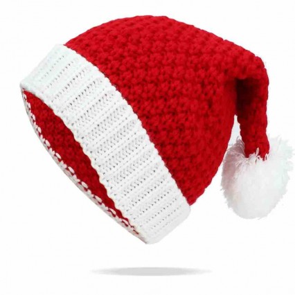 women's Winter Knitted winter beanie hats for men women christmas Stretchy Soft Cap Slouchy Warm knitted santa hat women's Winter Knitted winter beanie hats for men women christmas Stretchy Soft Cap Slouchy Warm knitted santa hat