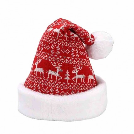 women's Winter Knitted winter beanie hats for men women christmas Stretchy Soft Cap Slouchy Warm knitted santa hat women's Winter Knitted winter beanie hats for men women christmas Stretchy Soft Cap Slouchy Warm knitted santa hat