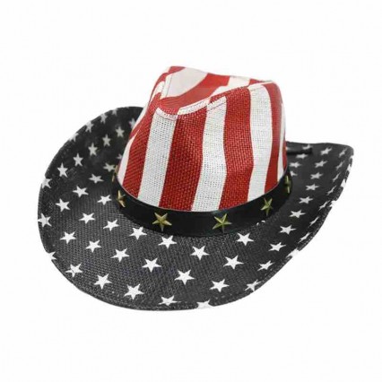 ready to ship USA American Flag hats Straw Cowboy Hat w/Shapeable Brim, Red, White, Navy Blue beach hat ready to ship USA American Flag hats Straw Cowboy Hat w/Shapeable Brim, Red, White, Navy Blue beach hat