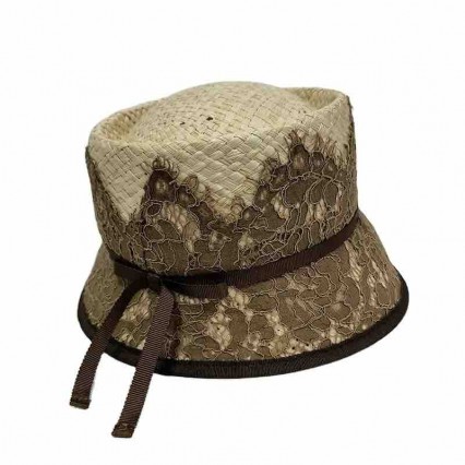 pearls Wide Brim raffia Straw bucket hat with laceTravel Outdoor beach straw sun hats for women summer straw pearls Wide Brim raffia Straw bucket hat with laceTravel Outdoor beach straw sun hats for women summer straw