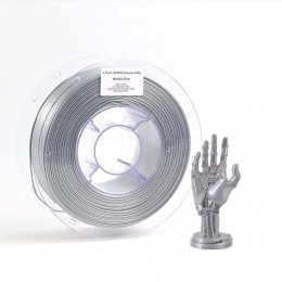 Lyjenny HS PETG Bulk 1KG Filament for 3D Printers 1.75mm Metallic Silver Qualified Metal Texture Wholesale 3D Printer Rods