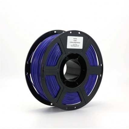 Lyjenny 1KG 1.75mm Premium Flexible PLA Filament for 3D Printers Great Elasticity Cost-Effective Plastic Rods Purple AMS
