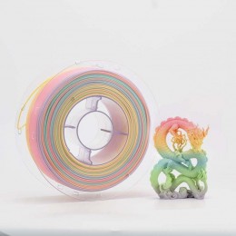 Lyjenny Biodegradable 3D Printer PLA Filament Colored Luminous Rainbow Filament Imported PLA Plastic Granule Glow in Dark 1kg