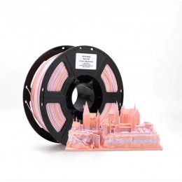 Lyjenny HS Matte Gradient PLA Low Warping Easy Print 3D Printer Filament Vibrant Multi-Color Dawn Shell-Wholesale Plastic Rods