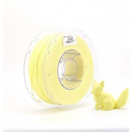 Lyjenny Premium 3D Printer PLA Matte Filament Cream Yellow 1.75mm Cost-Effective Performance Consumable Good for Plastic Rods