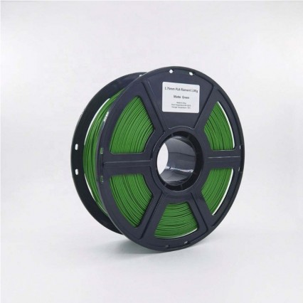 New Arrival PETG PLA Bulk 3D Printing Filament 1KG Spool 1.75mm Premium OEM 3D Printer Matte Green Color