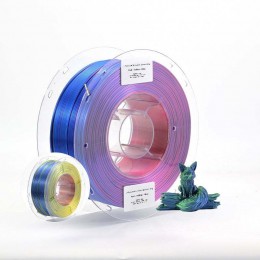 Lyjenny Bulk 1KG 1.75mm Silk Filament for 3D Printers Tri-Color Multi-Color Qualified Silky Texture Wholesale Plastic Rods  Lyjenny Bulk 1KG 1.75mm Silk Filament for 3D Printers Tri-Color Multi-Color Qualified Silky Texture Wholesale Plastic Rods