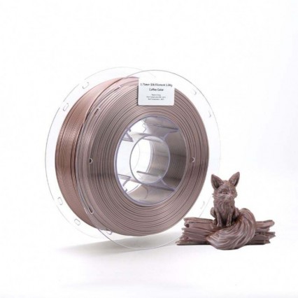 Lyjenny Bulk Filament 3D Printer Silk Filament Single Color Silk Blue Glossy&Silky Safety Certificated Competitive Filament