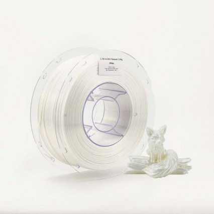 Lyjenny Bulk 3D Printer Filament Single Color Silk White Glossy&Silky Safety Certificated Competitive Plastic Rods