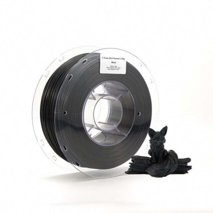Lyjenny Premium Quality 3D Printer Filament 1.75mm/2.85mm Silk Black PLA Safe Cost-Effective Glossy Smooth Premium Plastic Rods