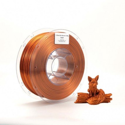 Lyjenny Premium Quality 3D Printer Filament 1.75mm/2.85mm Silk Copper PLA Rod Glossy Smooth Safe and Cost-Effective" Lyjenny Premium Quality 3D Printer Filament 1.75mm/2.85mm Silk Copper PLA Rod Glossy Smooth Safe and Cost-Effective"