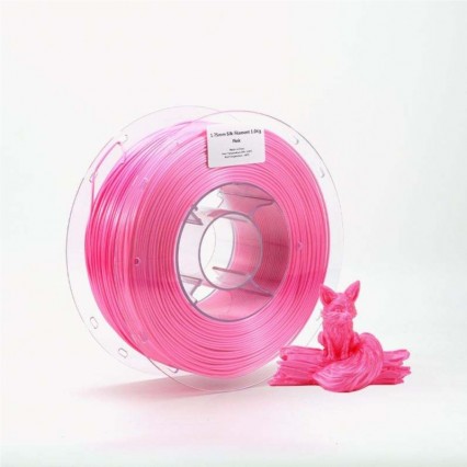 Lyjenny Premium Quality 3D Printer Filament Pink Silk 1.75mm/2.85mm Glossy Smooth PLA Rods Safe and Cost-Effective