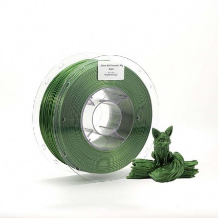 Lyjenny Silk Green 3D Printer Filament Glossy & Smooth 1.75mm / 2.85mm Premium Quality Safe Cost-Effective PLA Filament  Lyjenny Silk Green 3D Printer Filament Glossy & Smooth 1.75mm / 2.85mm Premium Quality Safe Cost-Effective PLA Filament