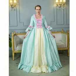 Marie Antoinette Ball Gown | Rococo Colonial Georgian Wedding Dress