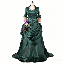Revolution Victorian Ball Gown, 18th Century Rococo Marie Antoinette Dress