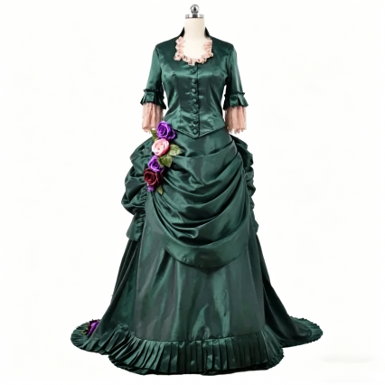 Revolution Victorian Ball Gown, 18th Century Rococo Marie Antoinette Dress
