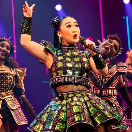 SIX The Musical Anne Boleyn Cosplay Costume, Custom Women Performance Outfit SIX The Musical Anne Boleyn Cosplay Costume, Custom Women Performance Outfit