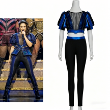 SIX the Musical Catherine Parr Cosplay Costume, Short Top & Pants Performance Outfit