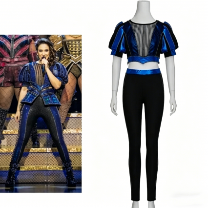 SIX the Musical Catherine Parr Cosplay Costume, Short Top & Pants Performance Outfit SIX the Musical Catherine Parr Cosplay Costume, Short Top & Pants Performance Outfit