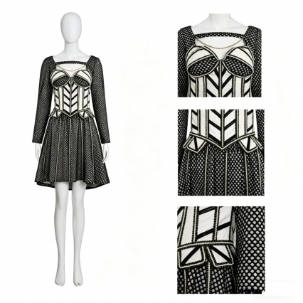 SIX the Musical Jane Seymour Cosplay Costume | Knee Length Performance Dress