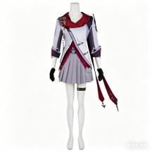 Genshin Impact Childe Tartaglia Female Cosplay Costume, Girls Skirt Uniform Suit