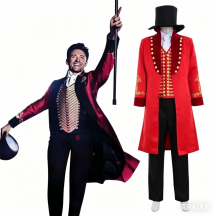 The Greatest Showman P.T. Barnum Cosplay Costume, Customized Uniform Set