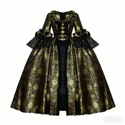 Women's Marie Antoinette Rococo Ball Gown, Gothic Victorian Dress Costume Women's Marie Antoinette Rococo Ball Gown, Gothic Victorian Dress Costume