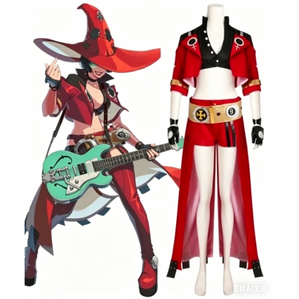 Guilty Gear STRIVE INO I-No Uniforms Suit Cosplay Costume Guilty Gear STRIVE INO I-No Uniforms Suit Cosplay Costume