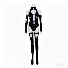 Hyperdimension Neptunia Black Heart Cosplay Costume - Sexy Game Animation Uniform Bodysuit Jumpsuit