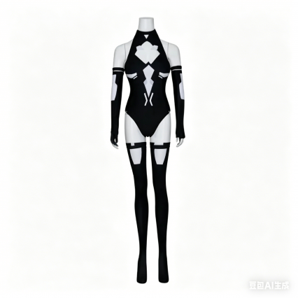 Hyperdimension Neptunia Black Heart Cosplay Costume - Sexy Game Animation Uniform Bodysuit Jumpsuit Hyperdimension Neptunia Black Heart Cosplay Costume - Sexy Game Animation Uniform Bodysuit Jumpsuit